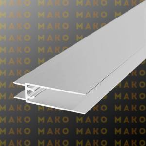 Профиль горизонтальный нижний MS220 Белый (A16)